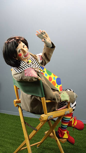 istock Female Clown Saying Hello 530715719