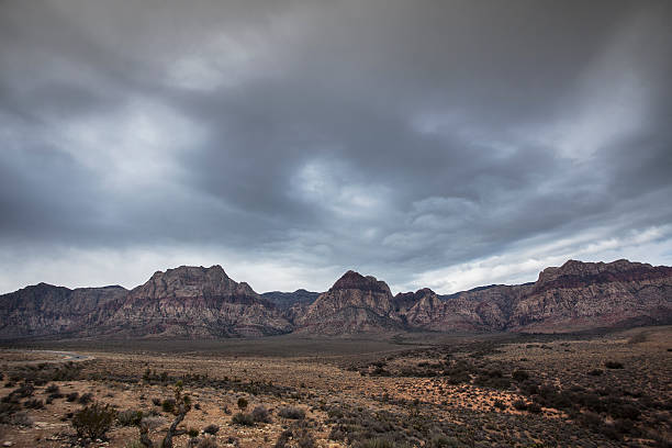 istock Red Rock Canyon During a Winter Storm 530716197