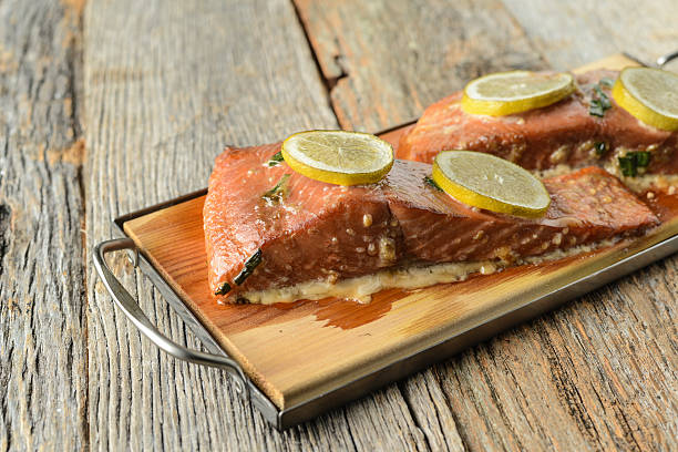 istock Salmon prepared for Cooking 530718001
