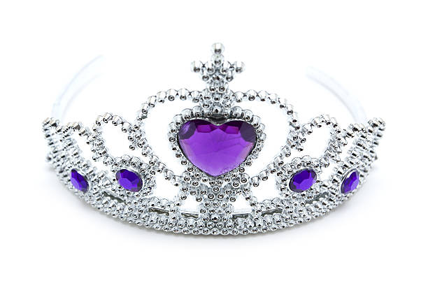 istock Princess tiara isolated on White background 530719457