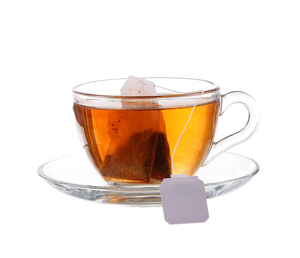 istock Glass of Tea with Bag End. 530728101