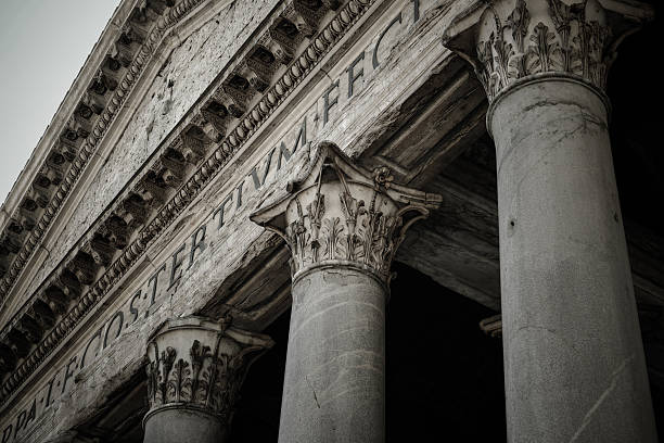 istock Pantheon of Agripa Pillars in Rome, Italy 530728709