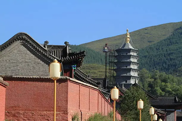 Photo of Temples of Wutai Shan in China