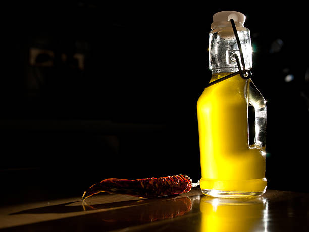 istock Olive oil and red pepper 530739257