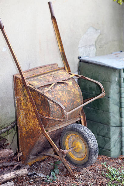 istock wheelbarrow in the garden 530741662