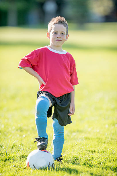 istock Standing with a Ball Before the Game 530741974