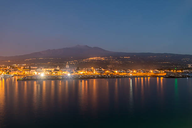 istock Etna from Riposto at sunrise 530742129