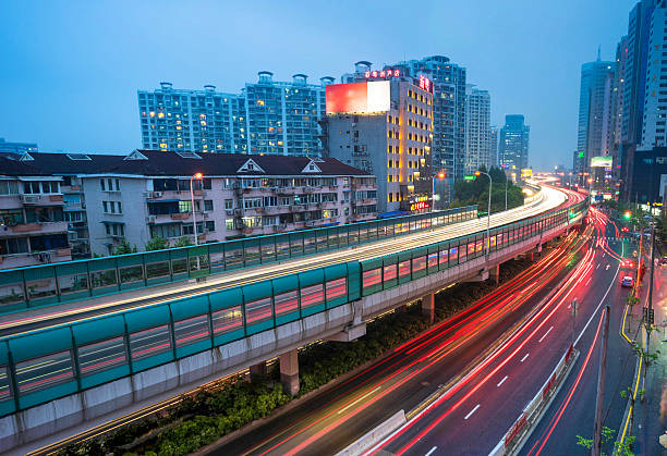 istock Shanghai Traffic Street 530742696