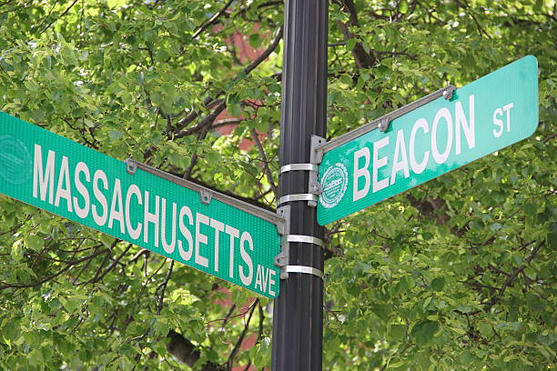 istock Massachusetts Avenue and Beacon street 530744792