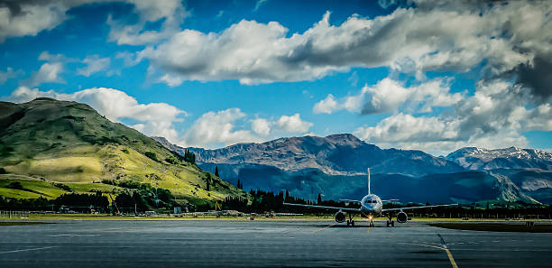 istock Queenstown Airport Panorama 530744933