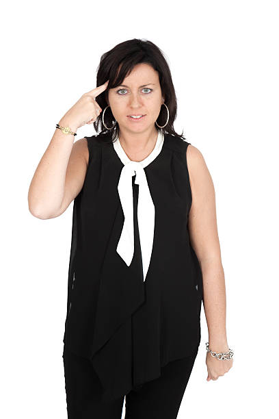 istock Beautiful woman doing different expressions in different sets of clothes 530744975