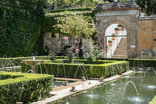 istock Garden in Alhambra 530746747