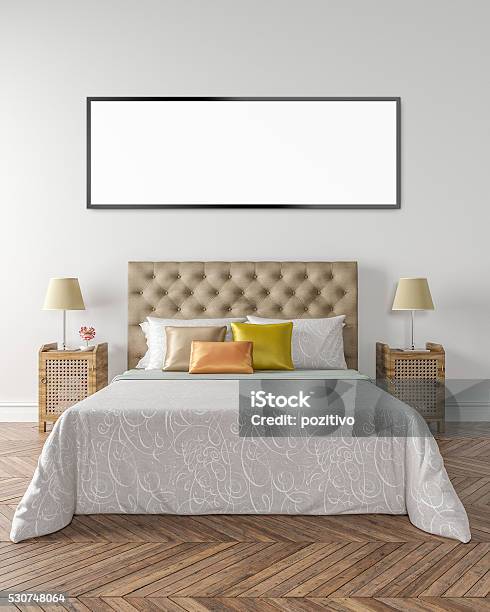 Wall Art Background 3d Illustration Stock Photo - Download Image Now - Bedroom, Creativity, Decoration