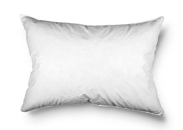 istock close up of a pillow on white background 530749828