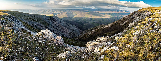istock View from edge of the plateau Chater-Dag 530752532