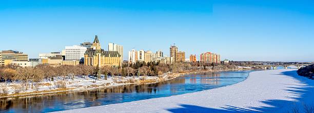 saskatoon horizonte - saskatoon saskatchewan university canada imagens e fotografias de stock