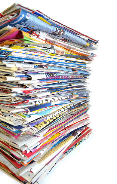 istock Detail magazine on a white background 530755647