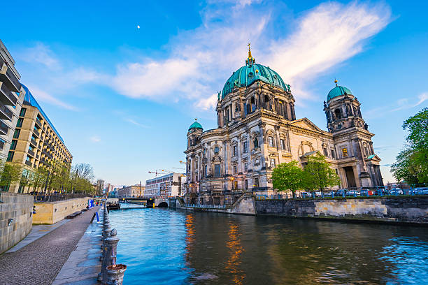 istock Nice sky with Berlin Cathedral in Berlin, Germany 530756240