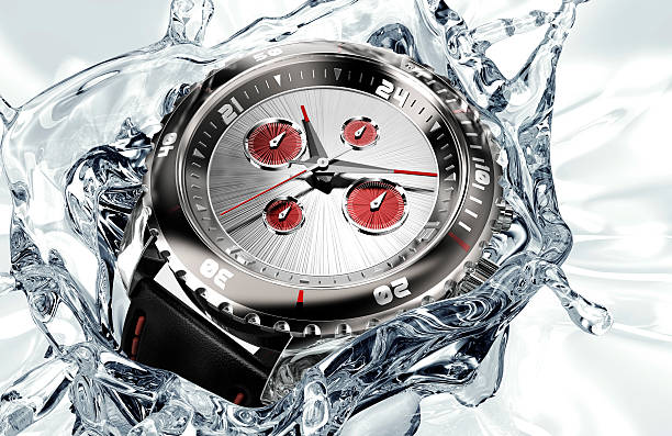 istock beautifull watch falling in water 530756480