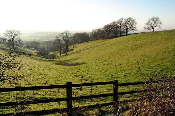 istock sunny countryside in winter 530758199
