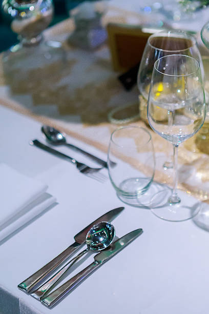istock Spoon glass of water on the table. 530758227