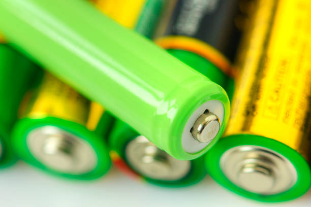istock Collection of different batteries 530759520