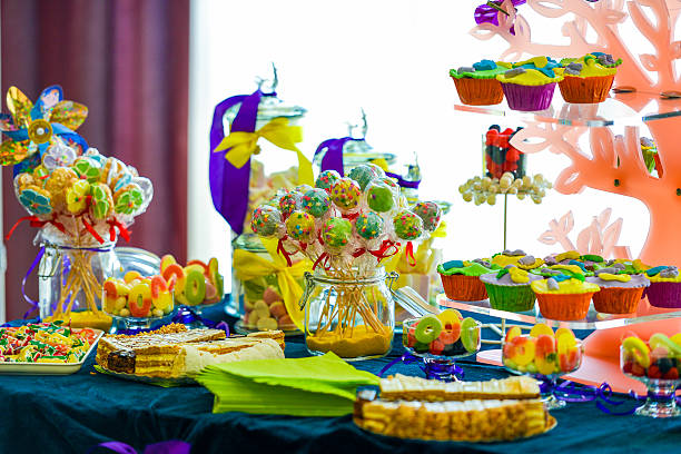 istock Amazing candy bar at wedding 530762524