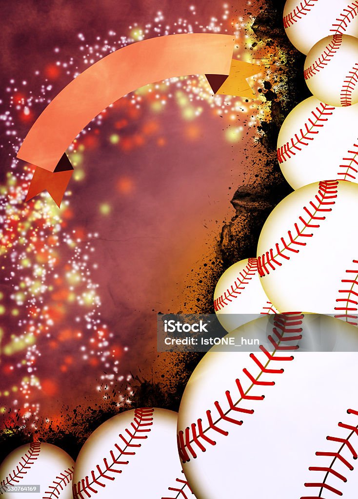 Baseball background Baseball invitation poster or flyer abstract background with empty space Abstract Stock Photo