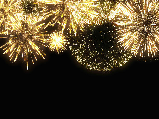istock Spark of black background - Computational graphic 530764605