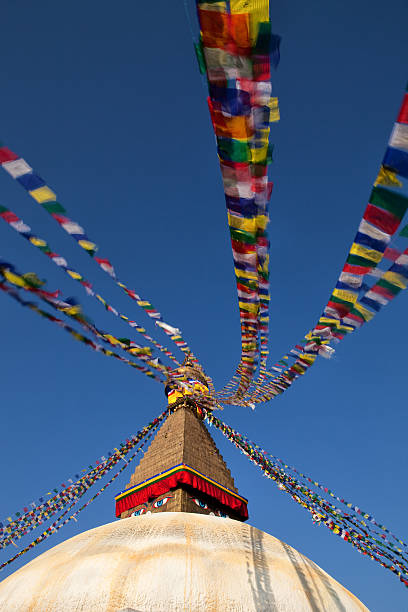istock Spire of the Boudhanath stupa in Nepal. 530764675