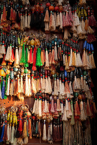 istock Tassels on display in a Kathmandu shop. 530764681