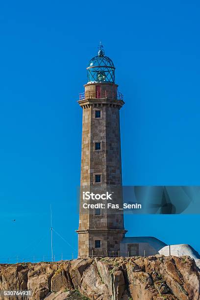 Lighthouse Of Cabo Vilano Stock Photo - Download Image Now - Camarinas, Galicia, No People