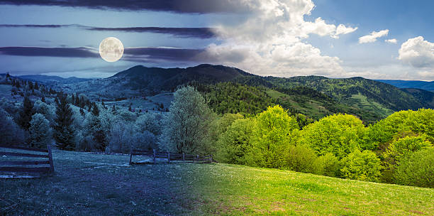 istock fence on hillside meadow in mountain 530767195