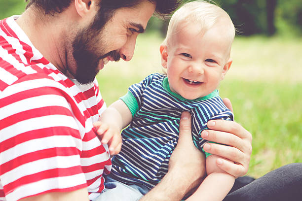 istock Father and son in nature 530767750