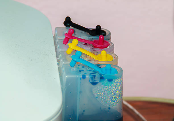 istock the int tank in the inkjet printer 530771151