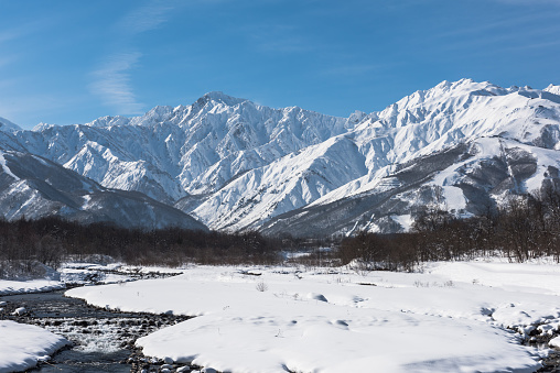 Winter Hakuba landscape