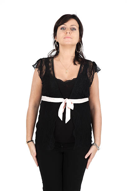 istock Beautiful woman doing different expressions in different sets of clothes 530779037