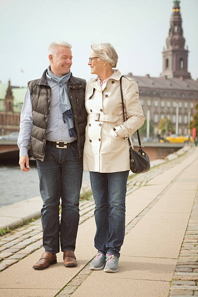 istock Senior couple in a city. 530781809