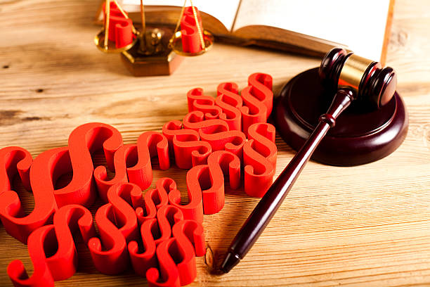 istock Legal gavel on a law book 530794091