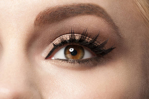 istock Closeup of eye makeup 530795147