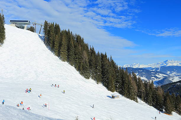 istock Skiing in St. Johann - Alpendorf Ski resort 530795949