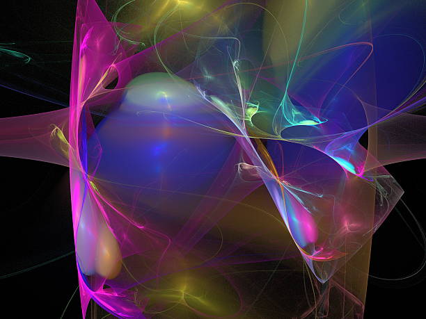 istock Digital Fractal on Black 530796075