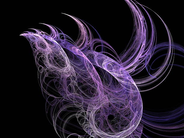 istock Digital Fractal on Black 530796107