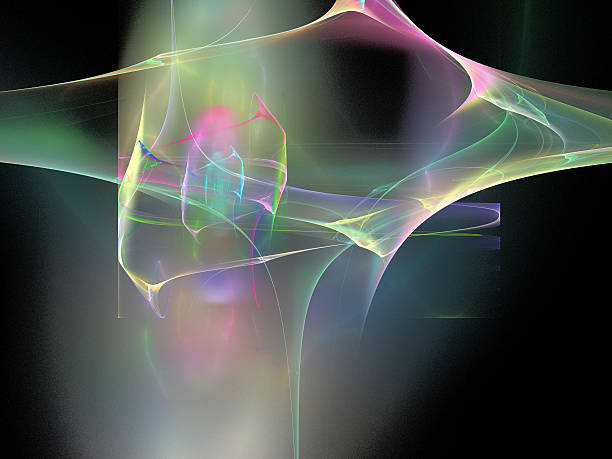 istock Digital Fractal on Black 530796111