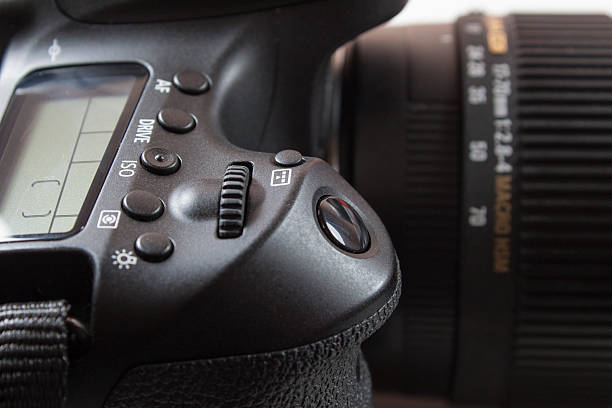 istock Closeup view of digital camera 530805548