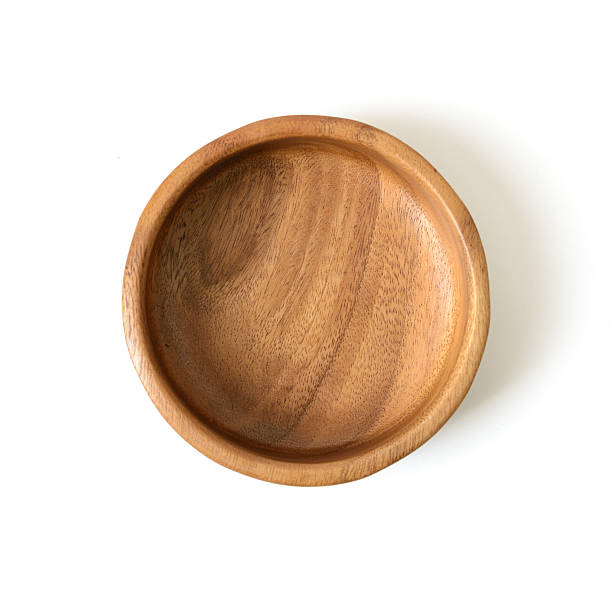 istock Cutout wooden bowl 530806614