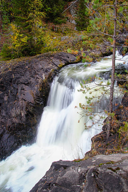 istock Kivach waterfall on the river Suna, Karelia, Russia 530807674