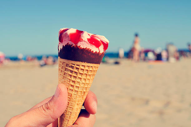 istock ice cream on the beach 530809779