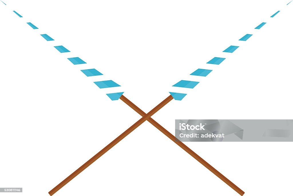 Lance Vector Drawing Lance Vector Illustration Stock Illustration - Download Image Now ...