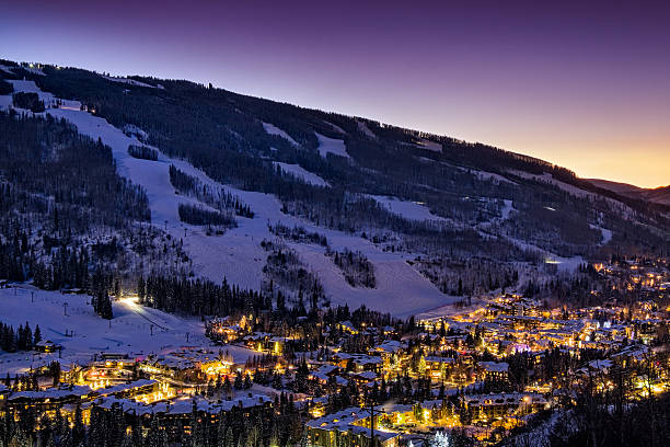 istock Dusk in Vail Colorado 530813065